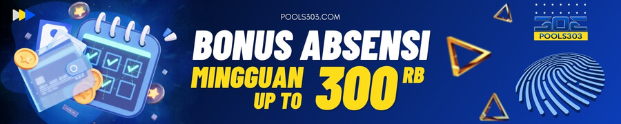 Bonus Mingguan Pools303